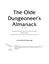 RPG Item: The Olde Dungeoneer's Almanack 2008