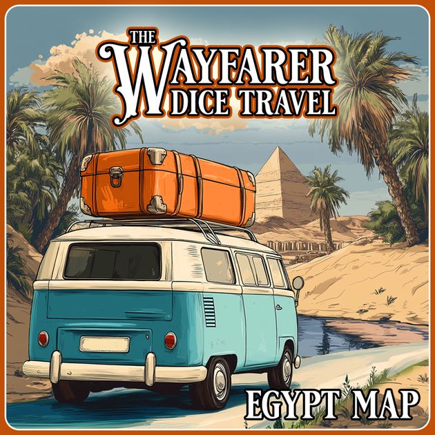 The Wayfarer: Egypt Map | Board Game | BoardGameGeek