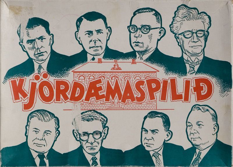 Kjördæmaspilið cover art