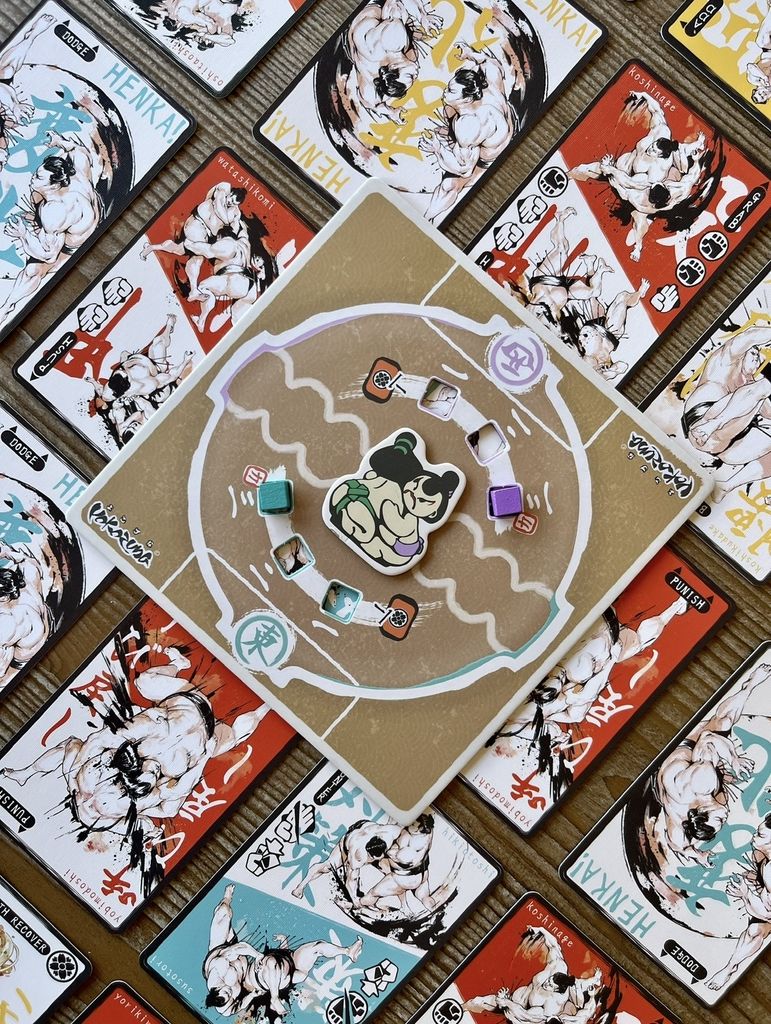Illustration 4 de Yokozuna - Sumo tabletop action!
