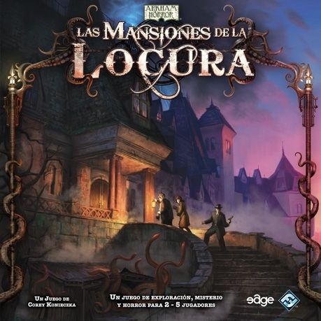 Caja del juego Las Mansiones de la Locura