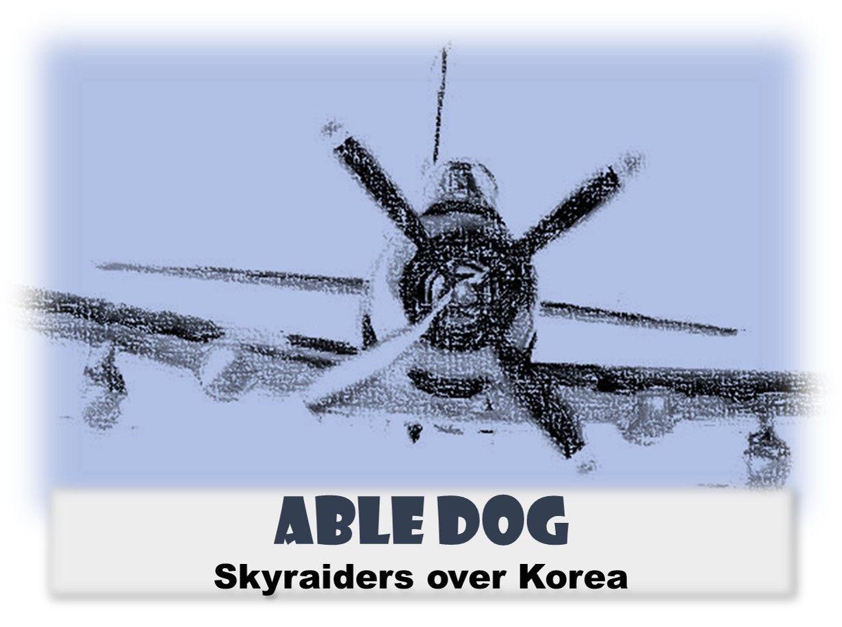 Able Dog Skyraiders over Korea doboz