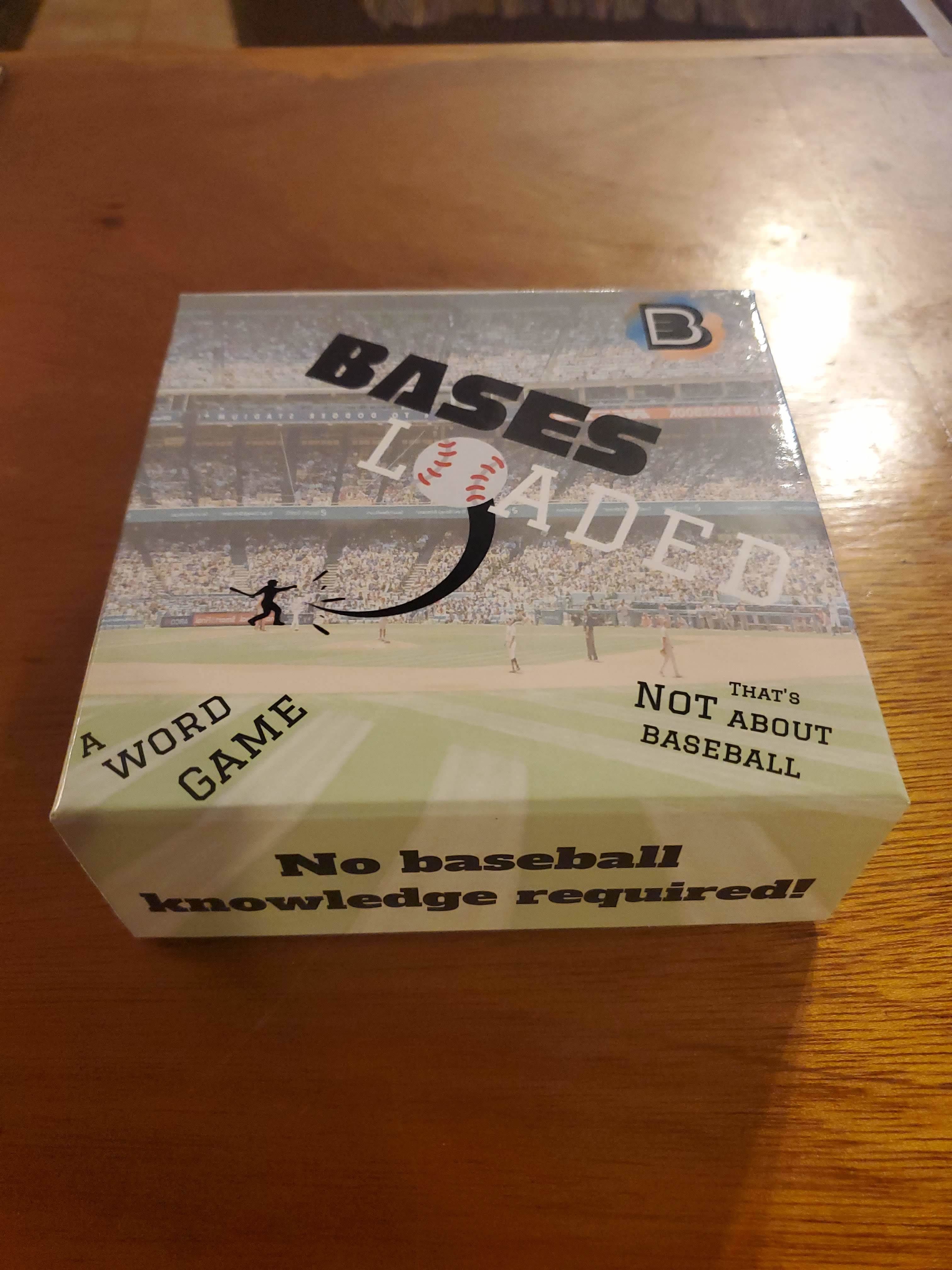 Bases Loaded: A Word Game That's NOT About Baseball box art