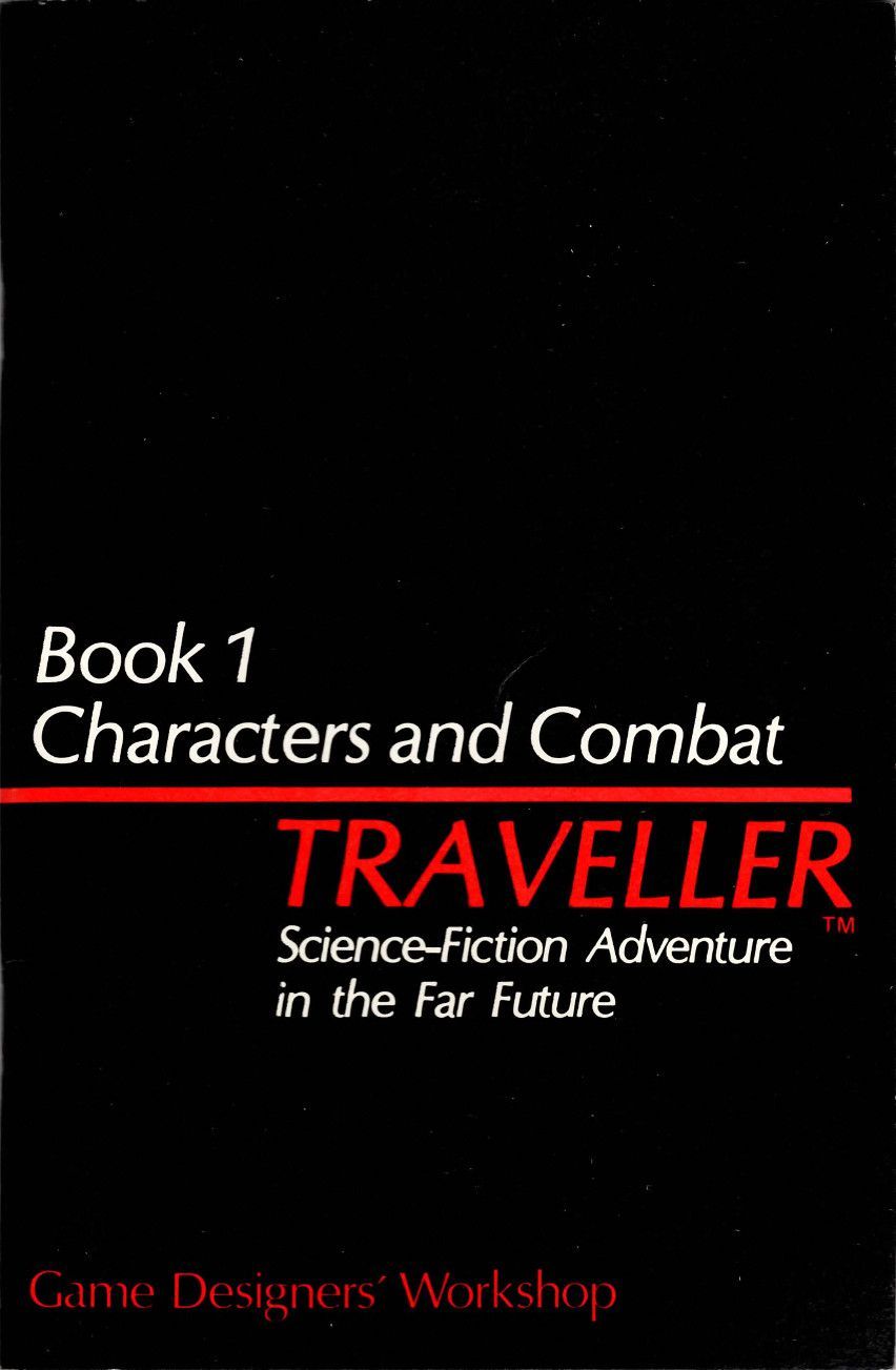 Image - Traveller Book 1: Characters and Combat, cover