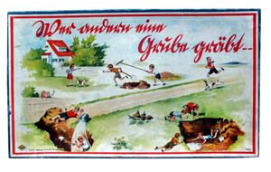 Wer andern eine Grube gräbt ...