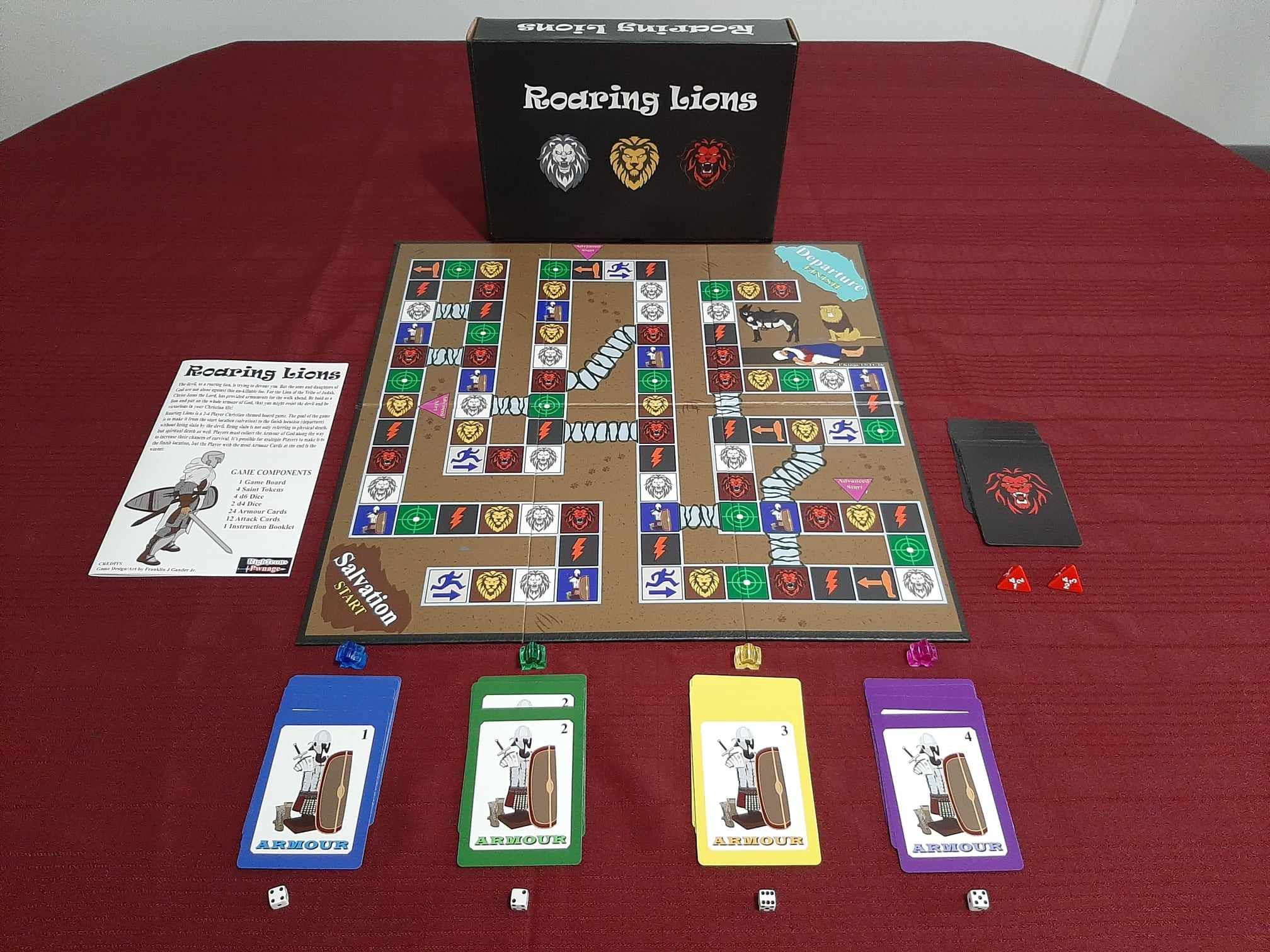 Cover art for Roaring Lions