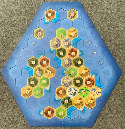 Map of the British Isles | CATAN