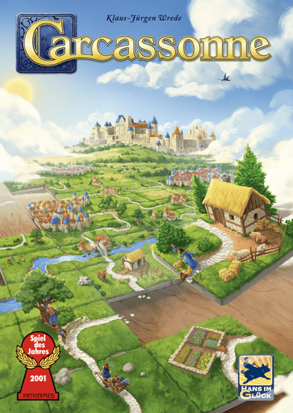 Carcassonne, Hans im Glück, 2021 — front cover (image provided by the publisher)