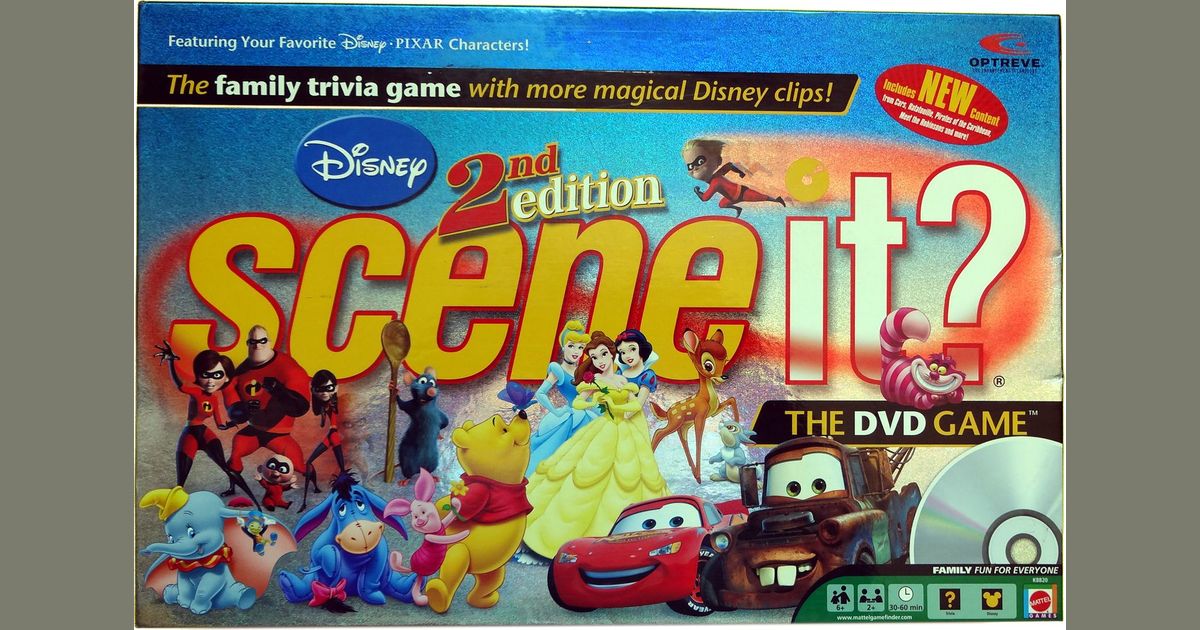 Scene It? Disney DVD Game