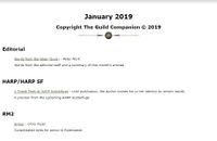 Issue: The Guild Companion (Jan 2019)
