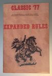 RPG Item: Classic '77: Expanded Rules