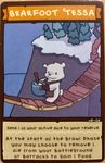 BarBEARian Battlegrounds: Bearfoot Tessa Promo Card