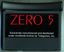 Video Game: Zero 5