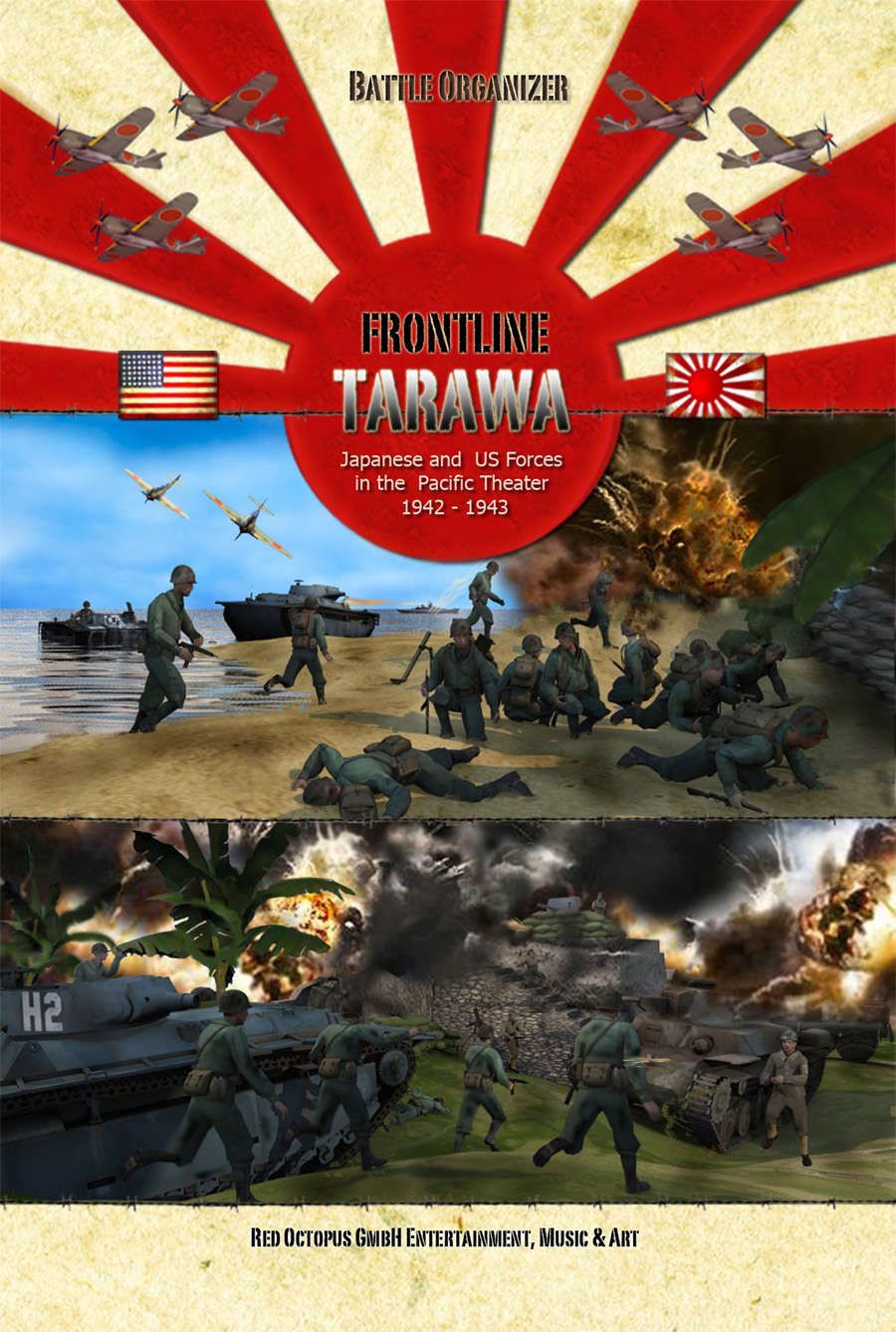 Frontline: Tarawa – Japanese and US Forces in the Pacific Theatre 1942-1943 cover