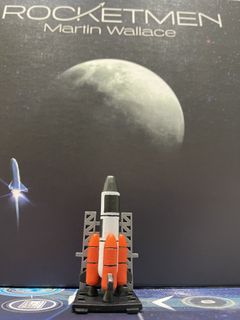Rocketmen: Rocket & Launch Pad, Earth, Moon & Mars coins