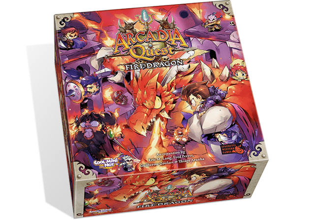 Board Game New Frost Dragon Arcadia Quest 