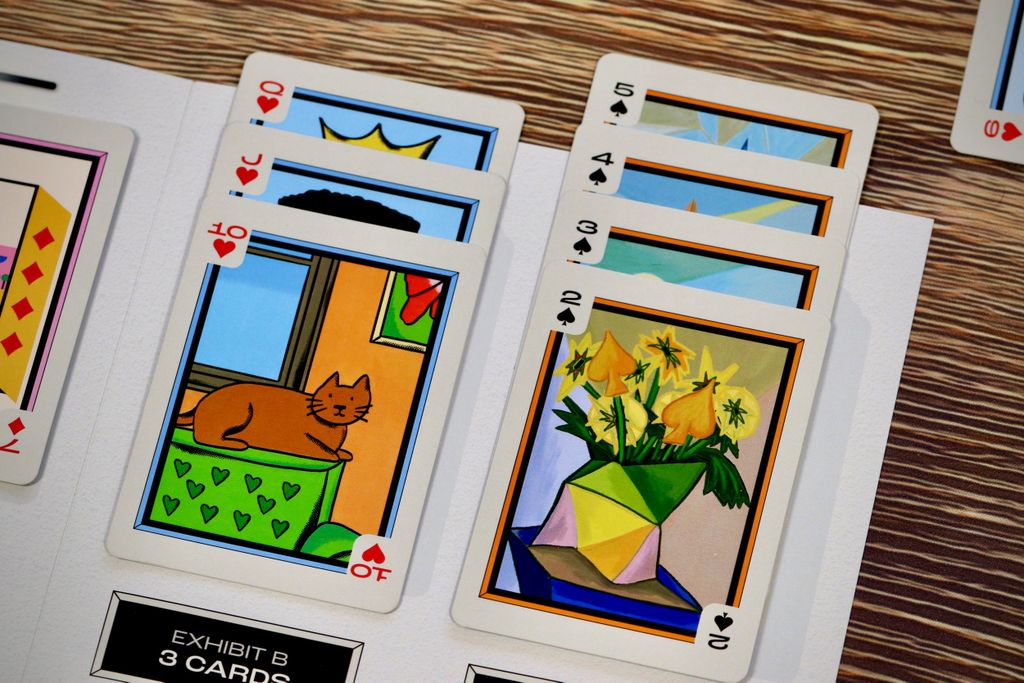Illustration 4 de Gallery Gambit - Board Game & Designer Playing Cards