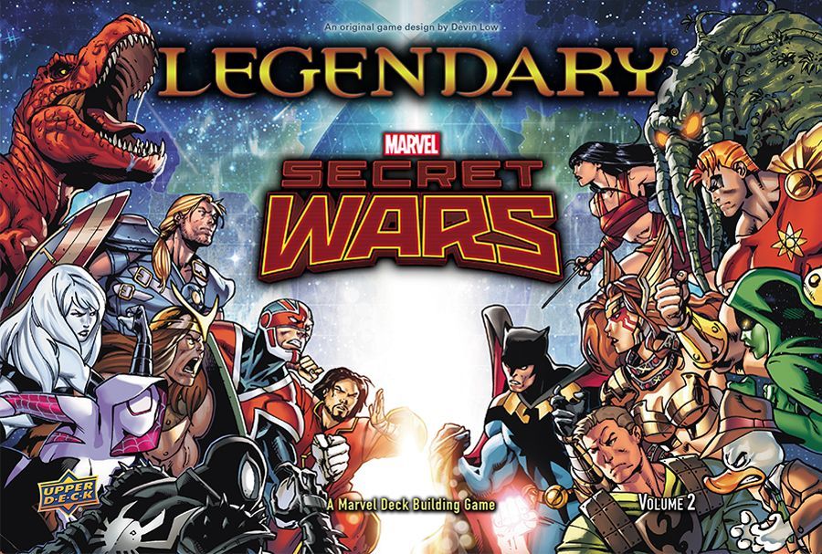 Legendary A Marvel Deck Building Game Secret Wars Volume 2 Board Game Boardgamegeek