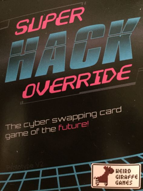 Super Hack Override Board Game Boardgamegeek