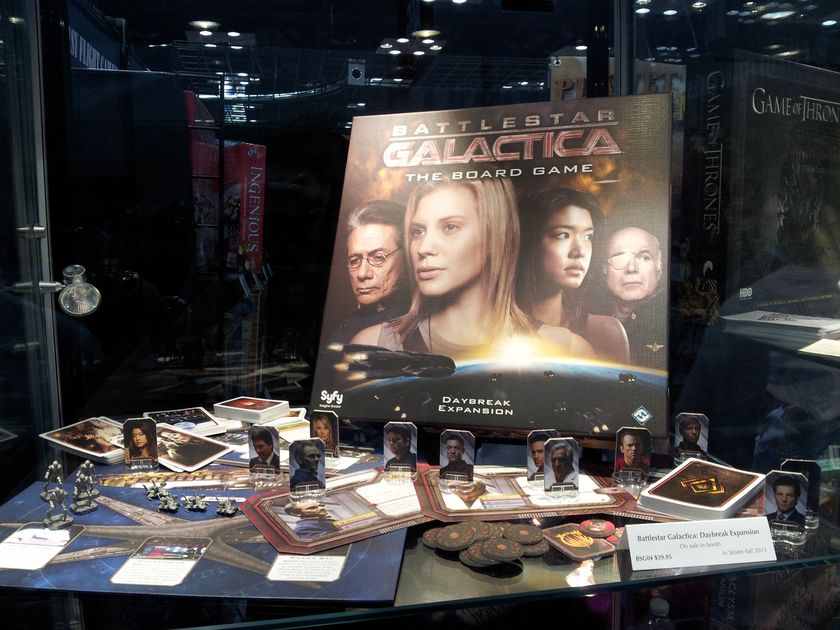 Battlestar Galactica The Board Game Daybreak Expansion Image