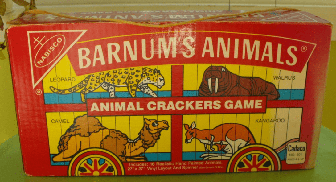 Barnum's Animals Animal Crackers Game Board Game BoardGameGeek