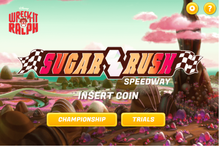 is sugar rush a real arcade game