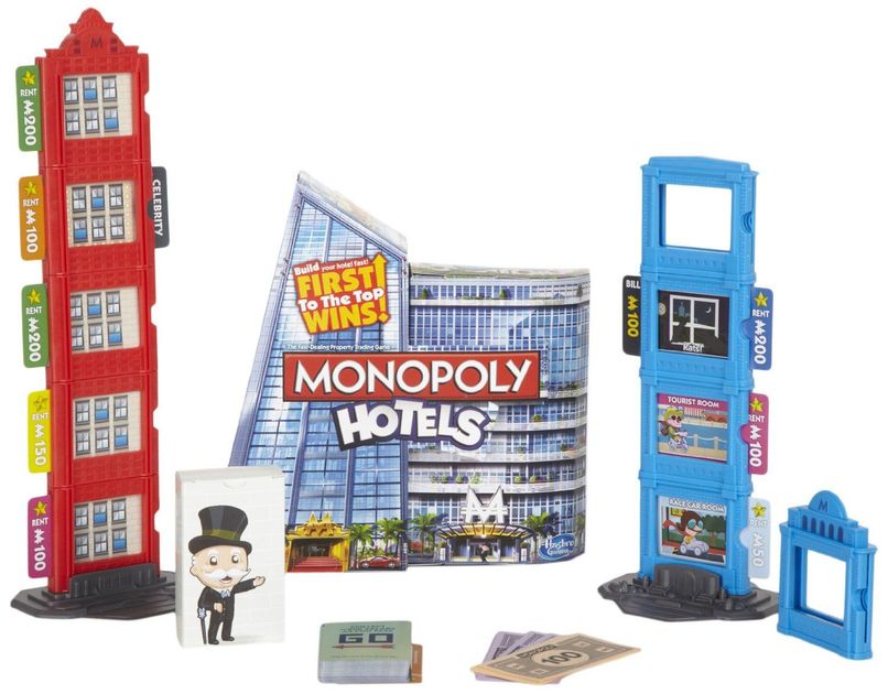 Monopoly Hotels Board Game BoardGameGeek