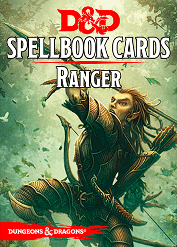 Dungeon & Dragons Spellbook Cards Ranger 