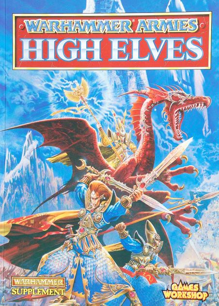 Warhammer Armies High Elves Board Game Boardgamegeek - 