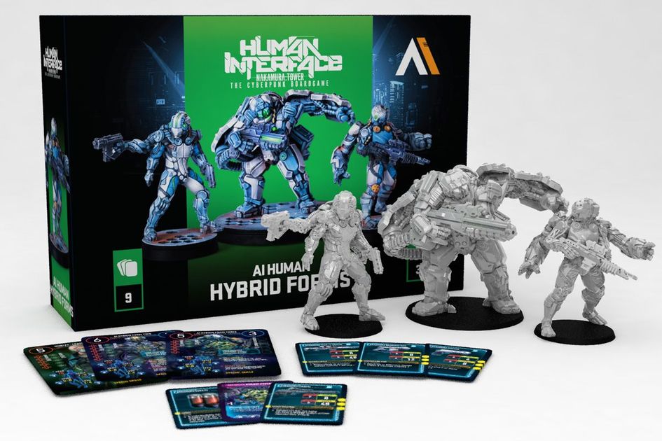Human Interface Nakamura Tower AI Human Hybrid Forms Board Game