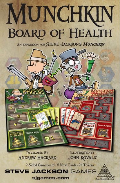 Munchkin Board of Health | Board Game | BoardGameGeek
