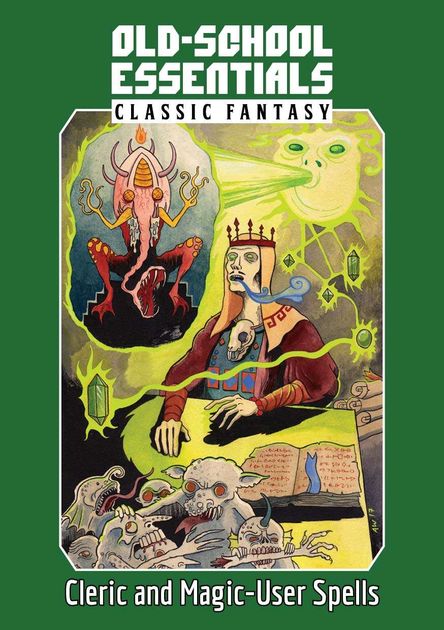 Old-School Essentials Classic Fantasy: Cleric And Magic-User Spells ...