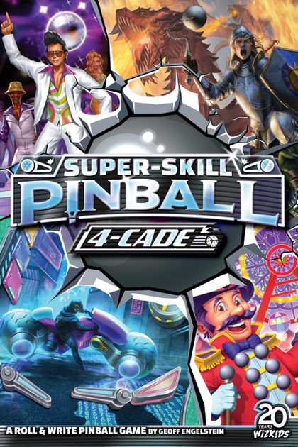 Super-Skill Pinball: 4-Cade | Board Game | BoardGameGeek