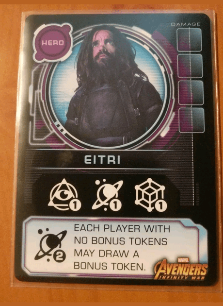 Thanos Rising Avengers Infinity War Eitri Promo Card Board Game Boardgamegeek