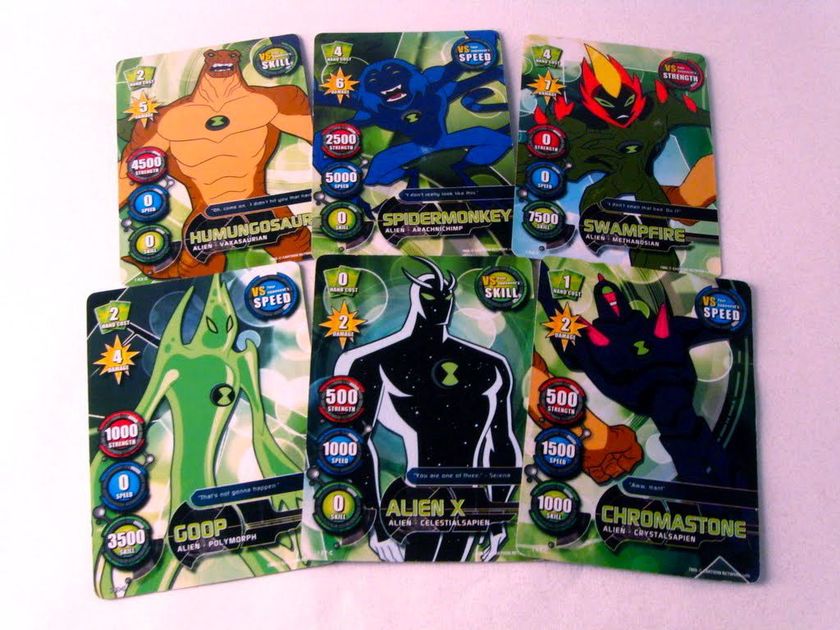 Ben 10 Alien Force Trading Card Game Board Game BoardGameGeek