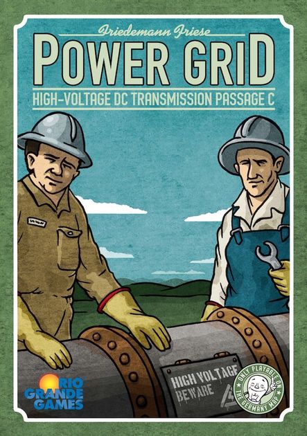 Power Grid The Stock Companies Expansion Pack For Board Game Modern Manufacture