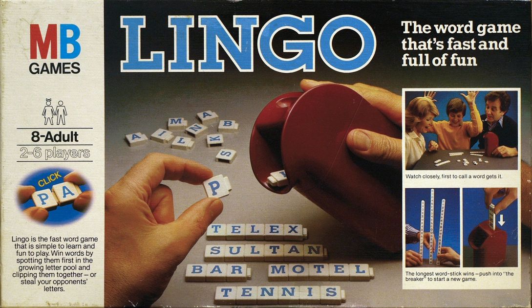 Lingo Board Game BoardGameGeek