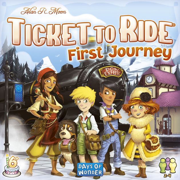 Ticket To Ride First Journey Europe Board Game Boardgamegeek