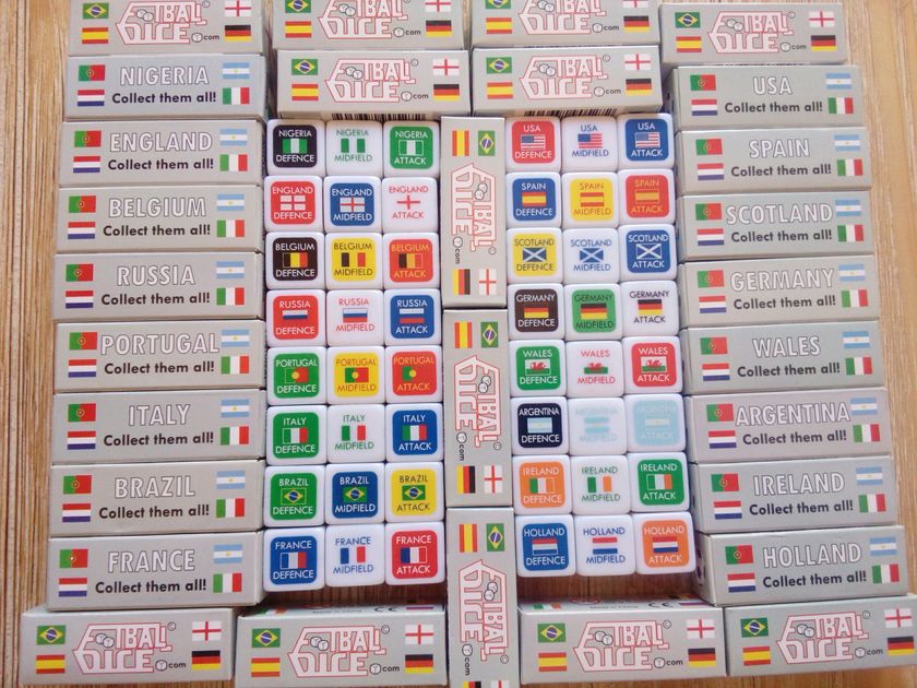 Football Dice World Edition Board Game BoardGameGeek