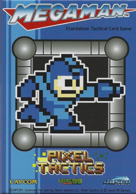 Mega Man Pixel Tactics: Mega Man Blue | Board Game | BoardGameGeek