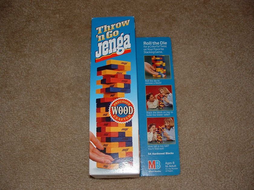 Throw 'n Go Jenga Board Game BoardGameGeek