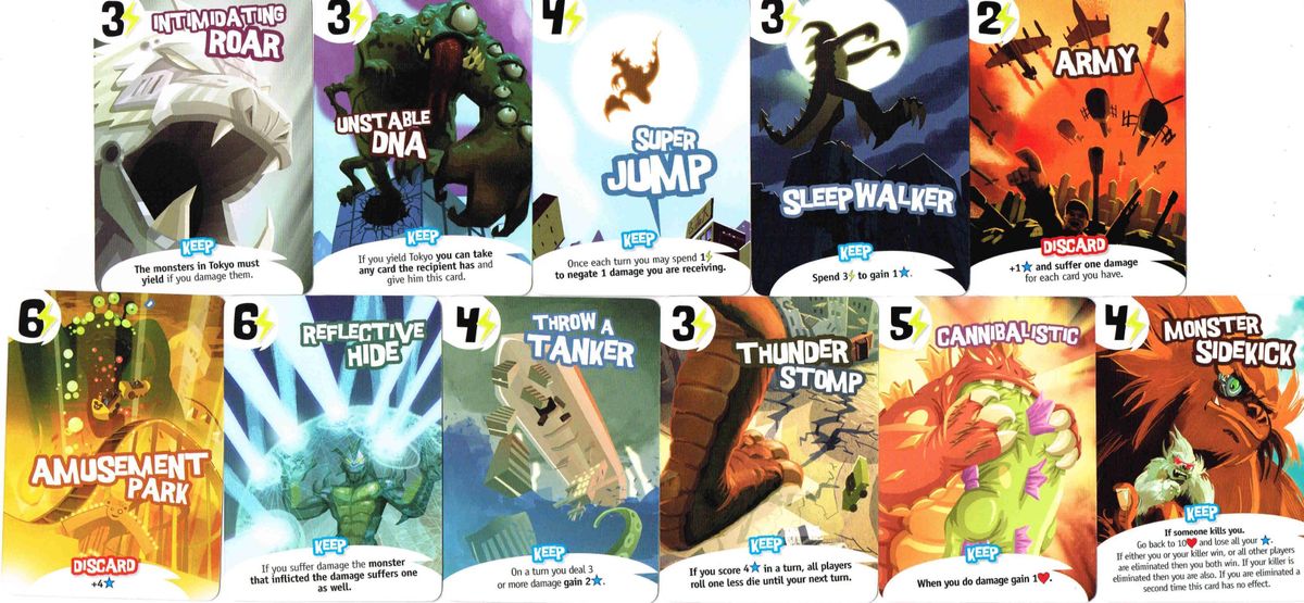 King of Tokyo Promo Cards Image BoardGameGeek