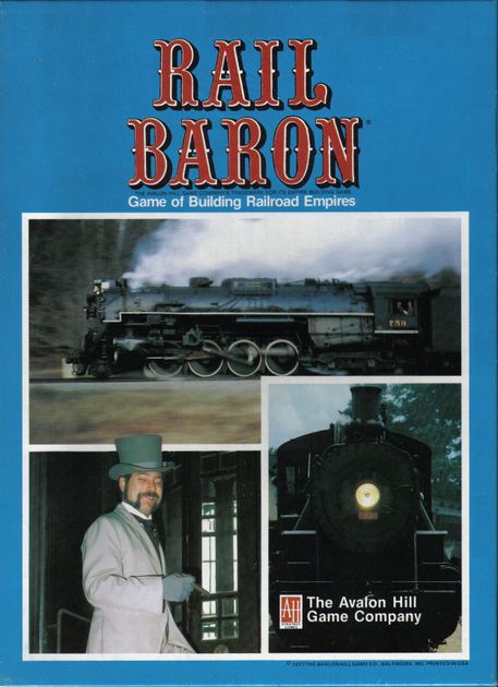 Rail Baron Payoff Chart