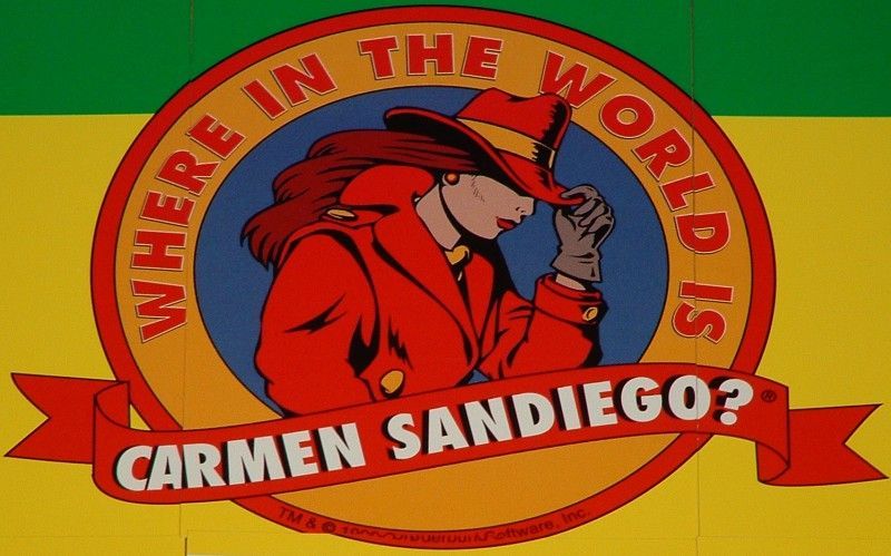 Where In The World Is Carmen Sandiego Video Game Toykurt