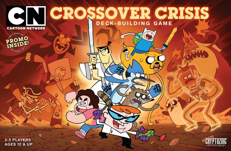 Cartoon Network Crossover Crisis Deck Building Game Board Game Boardgamegeek