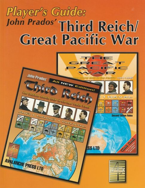 Third Reich/Great Pacific War Player's Guide Board Game BoardGameGeek