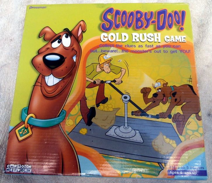 Scooby-Doo Gold Rush Game | Board Game | BoardGameGeek