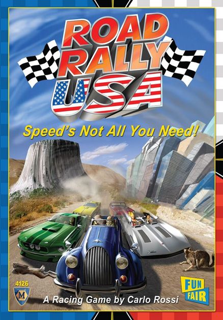 Road Rally USA | Board Game | BoardGameGeek