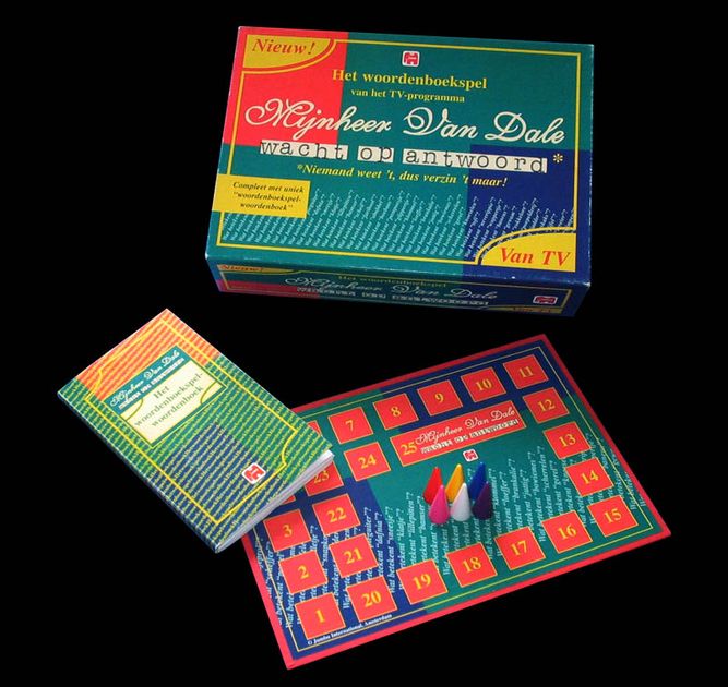 mijnheer van dale wacht op antwoord | board game | boardgamegeek