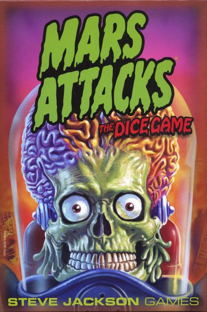 Image result for mars attacks dice game